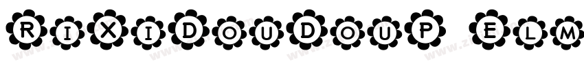 RiXiDouDouP ElmerP字体转换